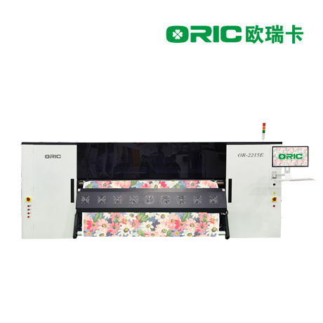 OR-2815E Industrial Rubber Roll Dye Sublimation Printer With 15 I3200 Heads