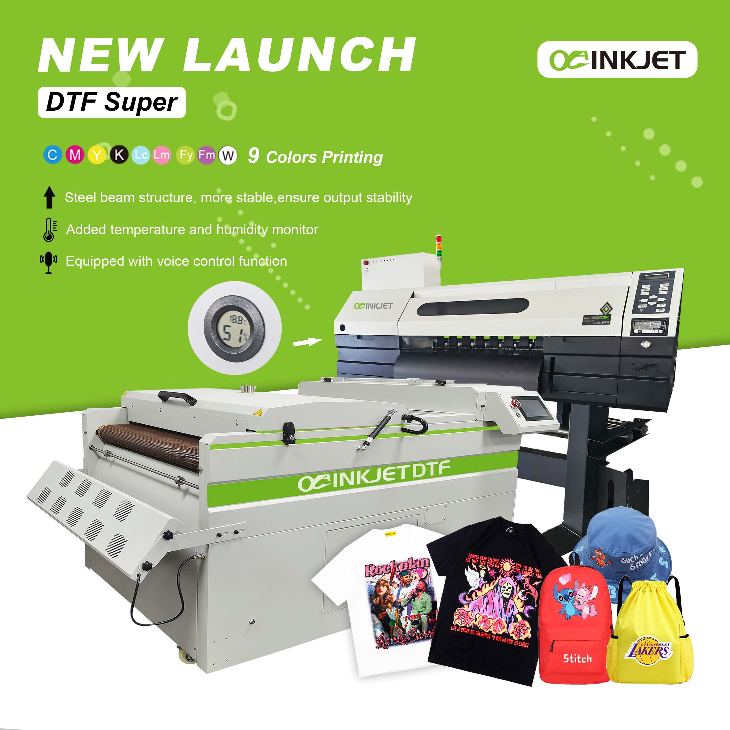  24” DTF Super High Quality Directly Film Printing A-620 Super